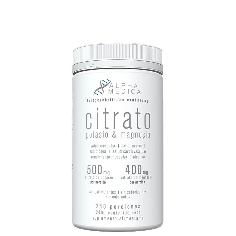 ALPHAMEDICA - CITRATO POTASIO & MAGNESIO 240GR - ALPHA MEDICA