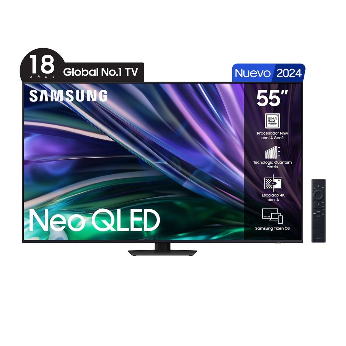 SAMSUNG - Neo QLED Smart TV 55 QN85D 4K UHD Tizen™ Samsung (2024)