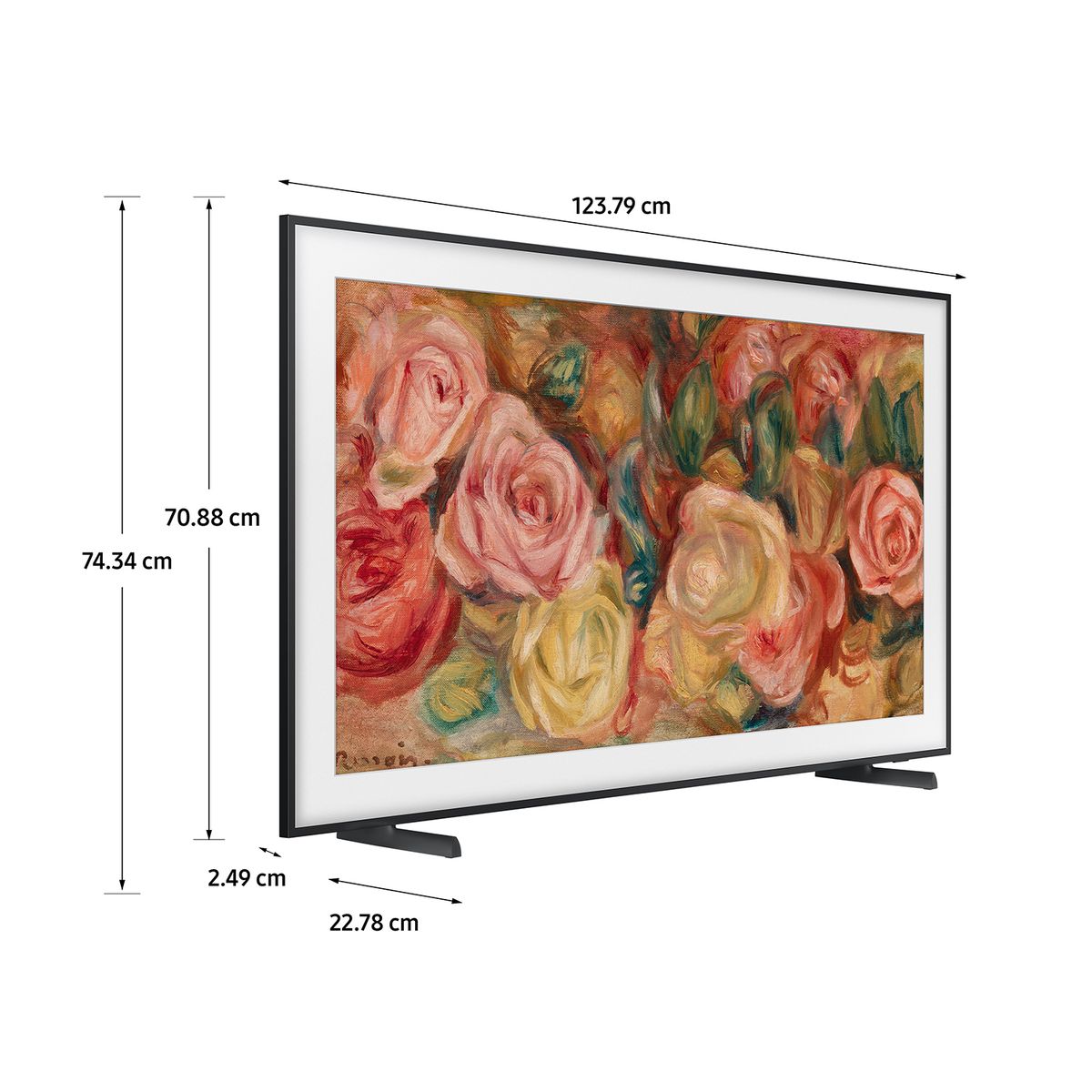 SAMSUNG - QLED Samsung 55" The Frame 4K UHD Smart TV 2024