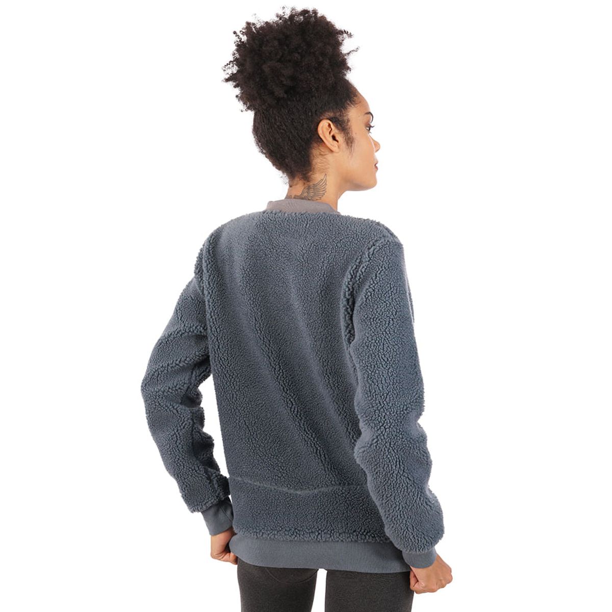 HAKA HONU - Chaqueta Mujer Zip-porrito Petroleo Haka Honu