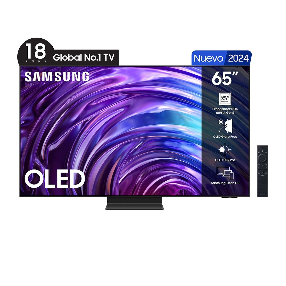 SAMSUNG - OLED Smart TV 65 S95D 4K UHD Tizen™ Samsung (2024)