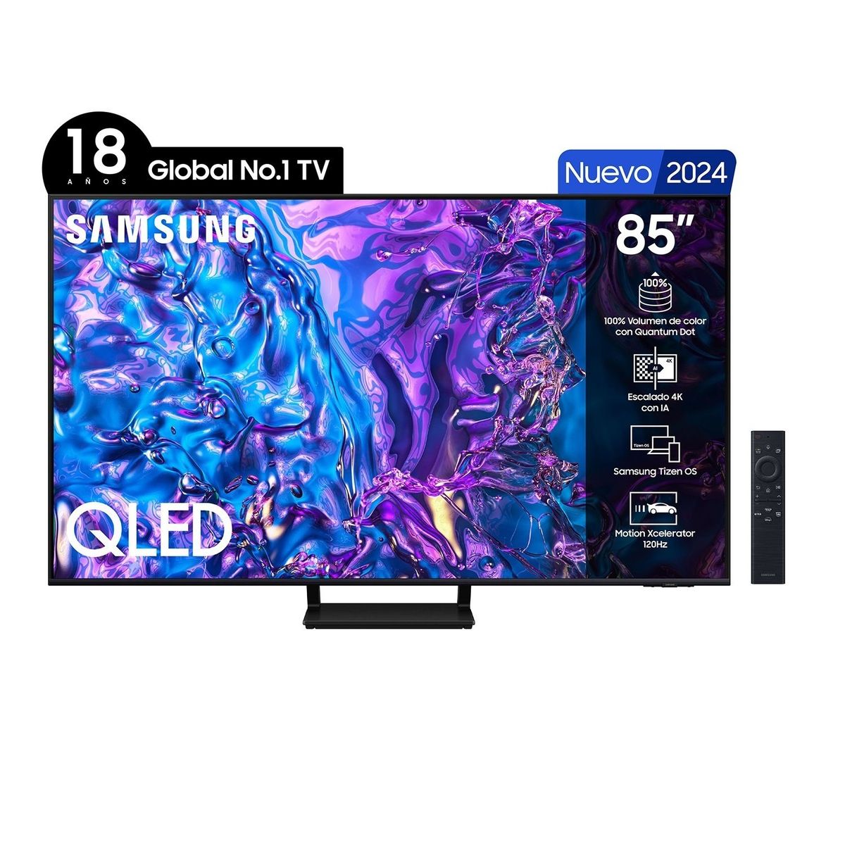 SAMSUNG - QLED Smart TV 85 Q70D 4K UHD Tizen™ Samsung (2024)