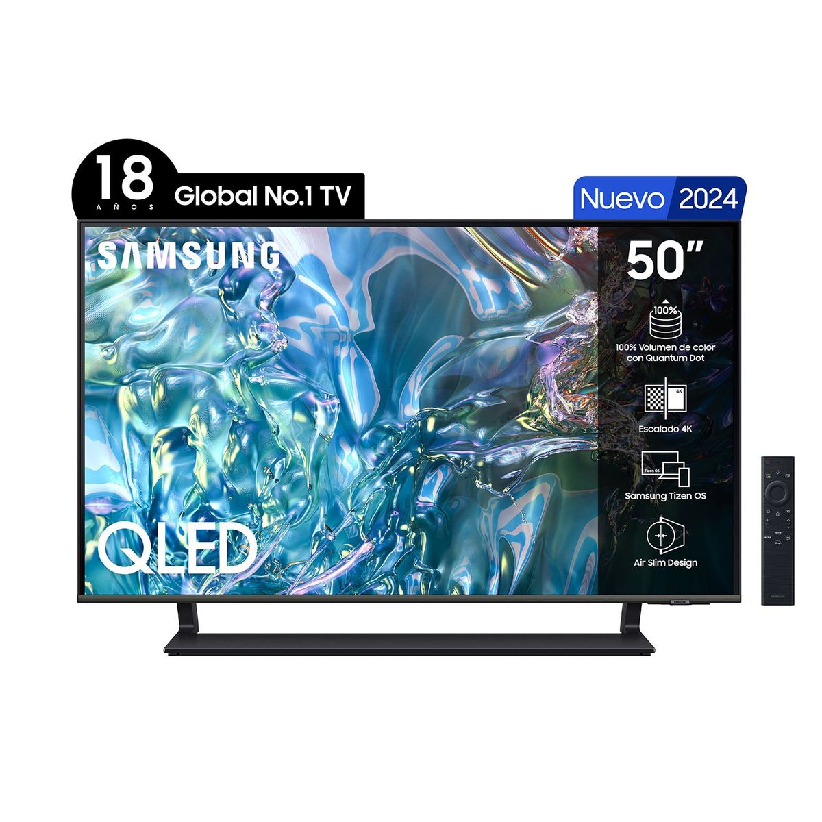 SAMSUNG - QLED Smart TV 50 Q65D 4K UHD Tizen™ Samsung (2024)