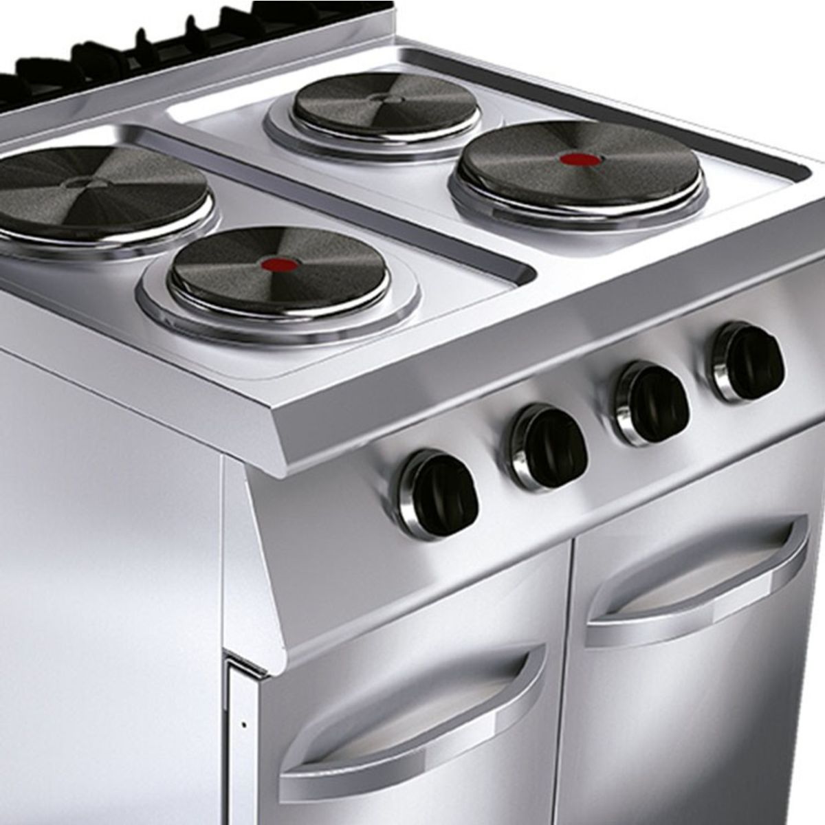 IMAHE - ANAFE ELECTRICO 4 PLATOS CON BASE IMAHE