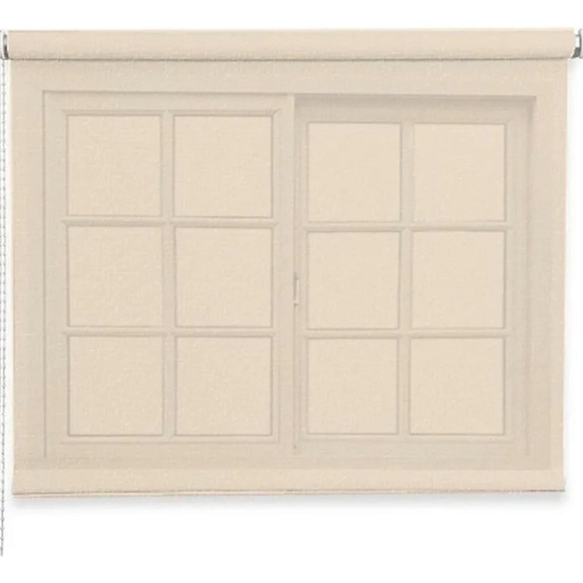 IMPORTCLICK - Cortina Roller Rustica Deluxe 60x200 CM Beige IMPORTCLICK
