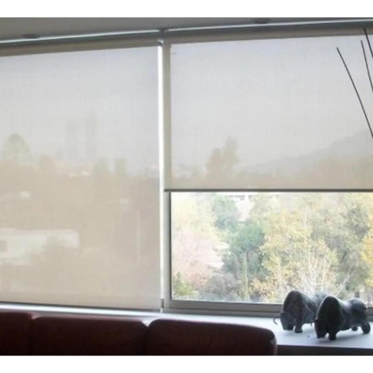 IMPORTCLICK - Cortina Roller Rustica Deluxe 60x200 CM Beige IMPORTCLICK