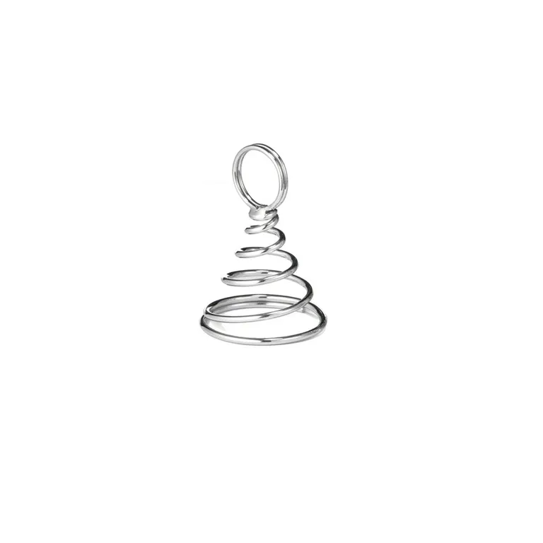 GANCHO IDENT DE ALIMENTOS ACERO INOX ESPIRAL