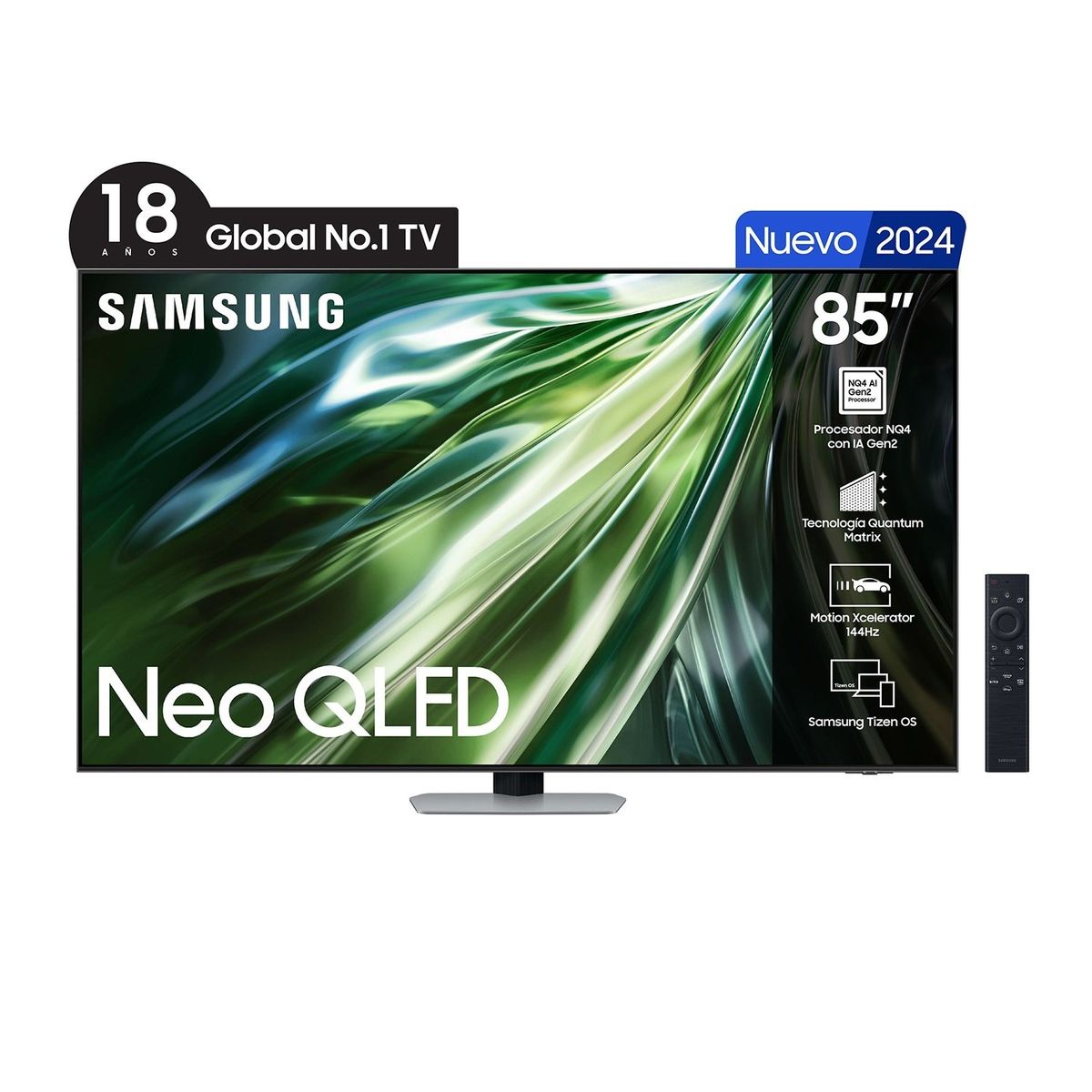 SAMSUNG - Neo QLED Smart TV 85 QN90D 4K UHD Tizen™ Samsung (2024)
