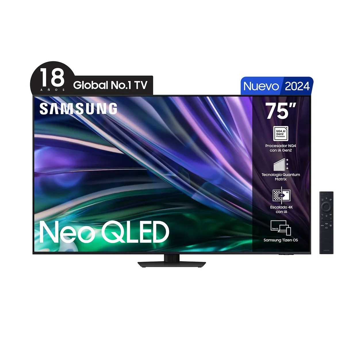 SAMSUNG - Neo QLED Smart TV 75 QN85D 4K UHD Tizen™ Samsung (2024)
