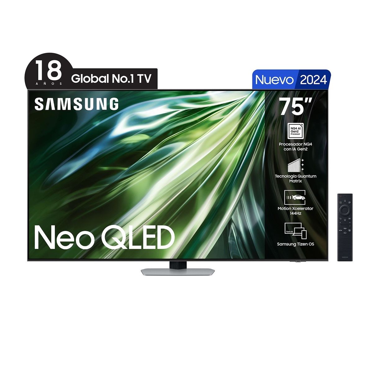 SAMSUNG - Neo QLED Smart TV 75 QN90D 4K UHD Tizen™ Samsung (2023)
