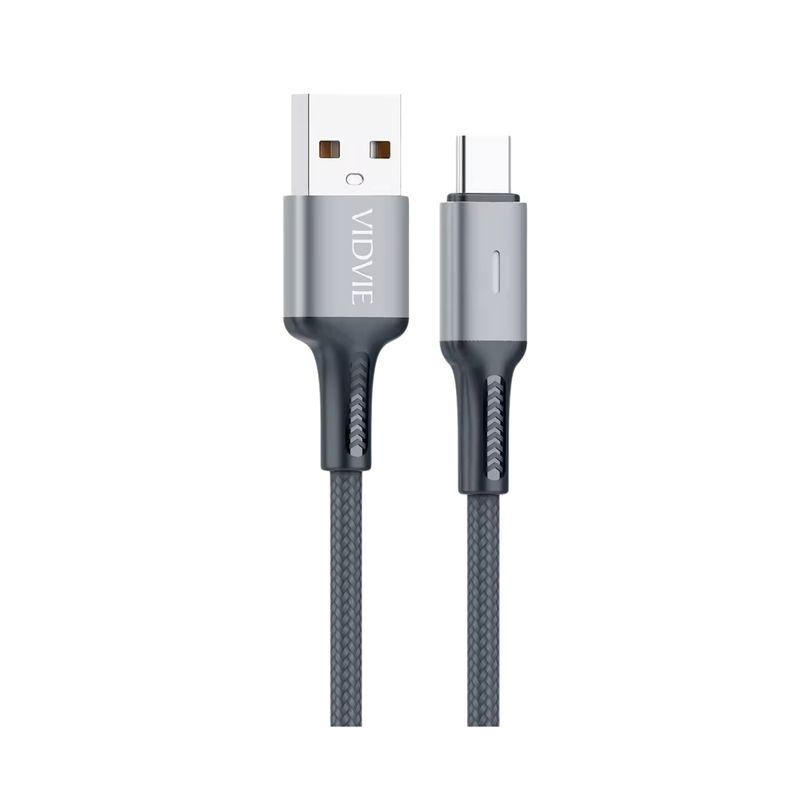 GENERICO - Cable De Datos Usb Tipo C Trenzado - Vidvie Cb4024t 6A