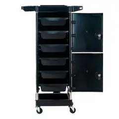 DETODOYMAS - Carro Ayudante Peluquería Barbería Pro Blanco