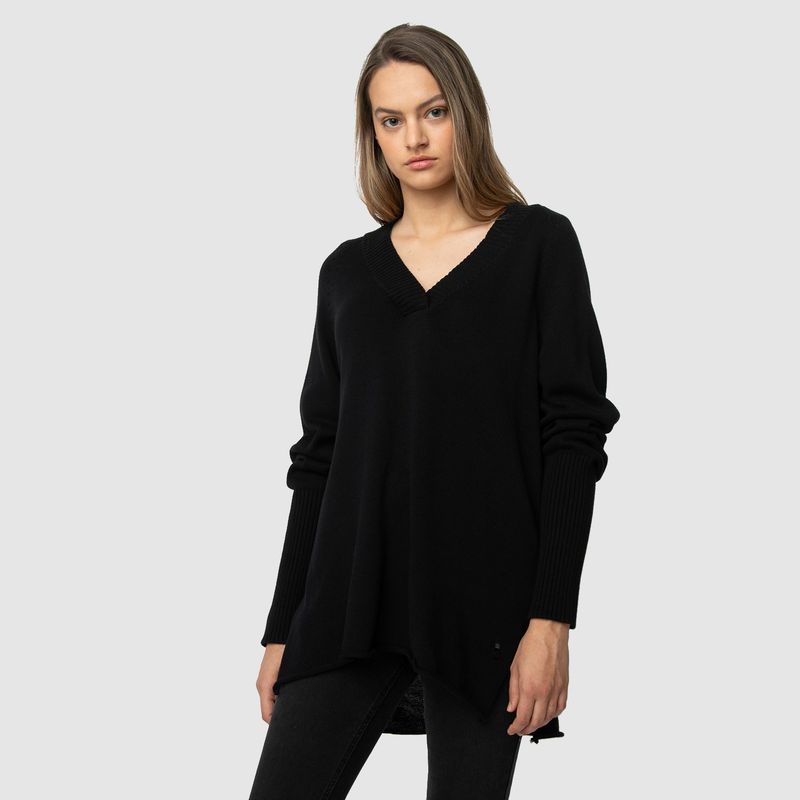 BUBBA - Women Sweater Noire Black Bubba