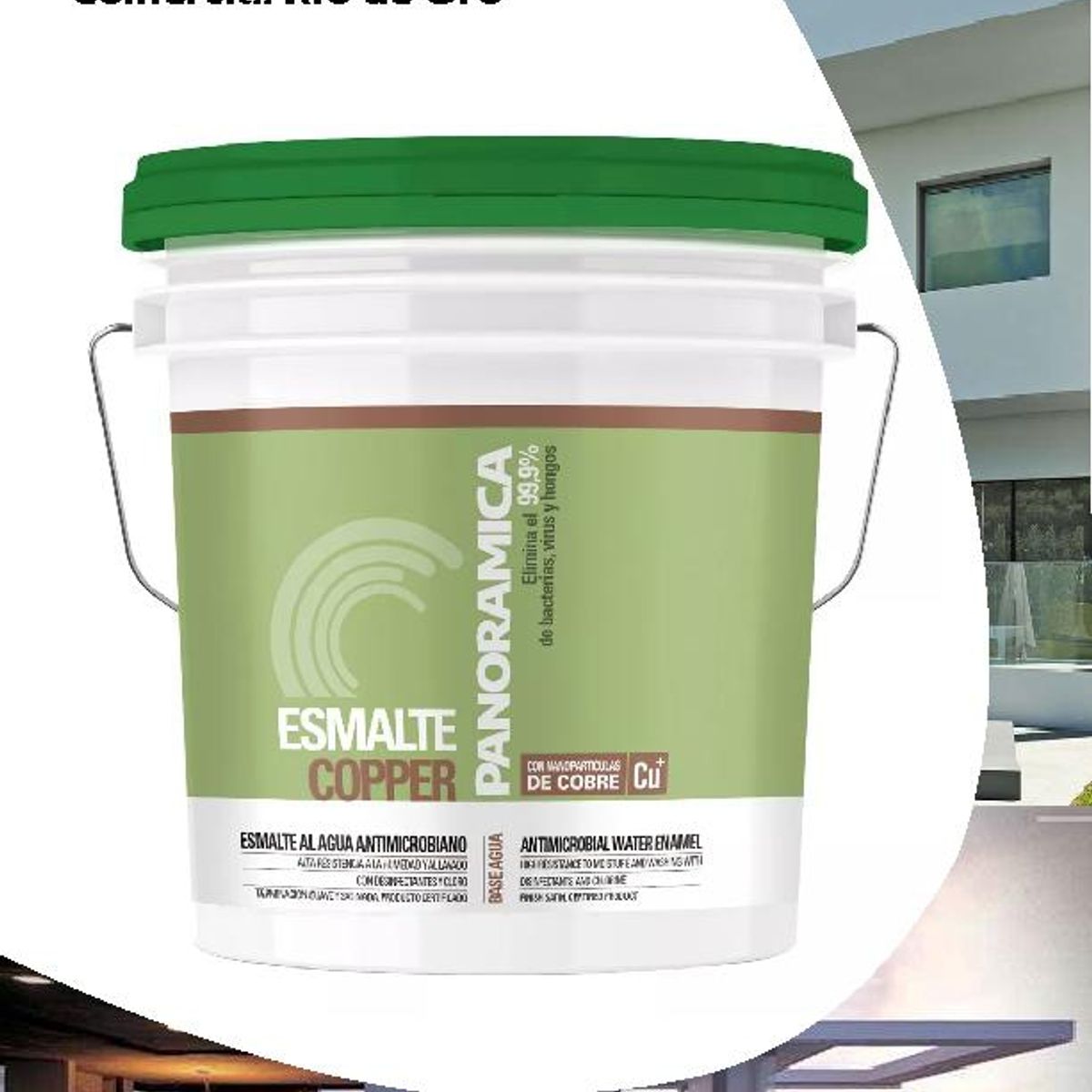 PINTURAS PANORAMICA LTDA - ESMALTE AL AGUA CON COBRE