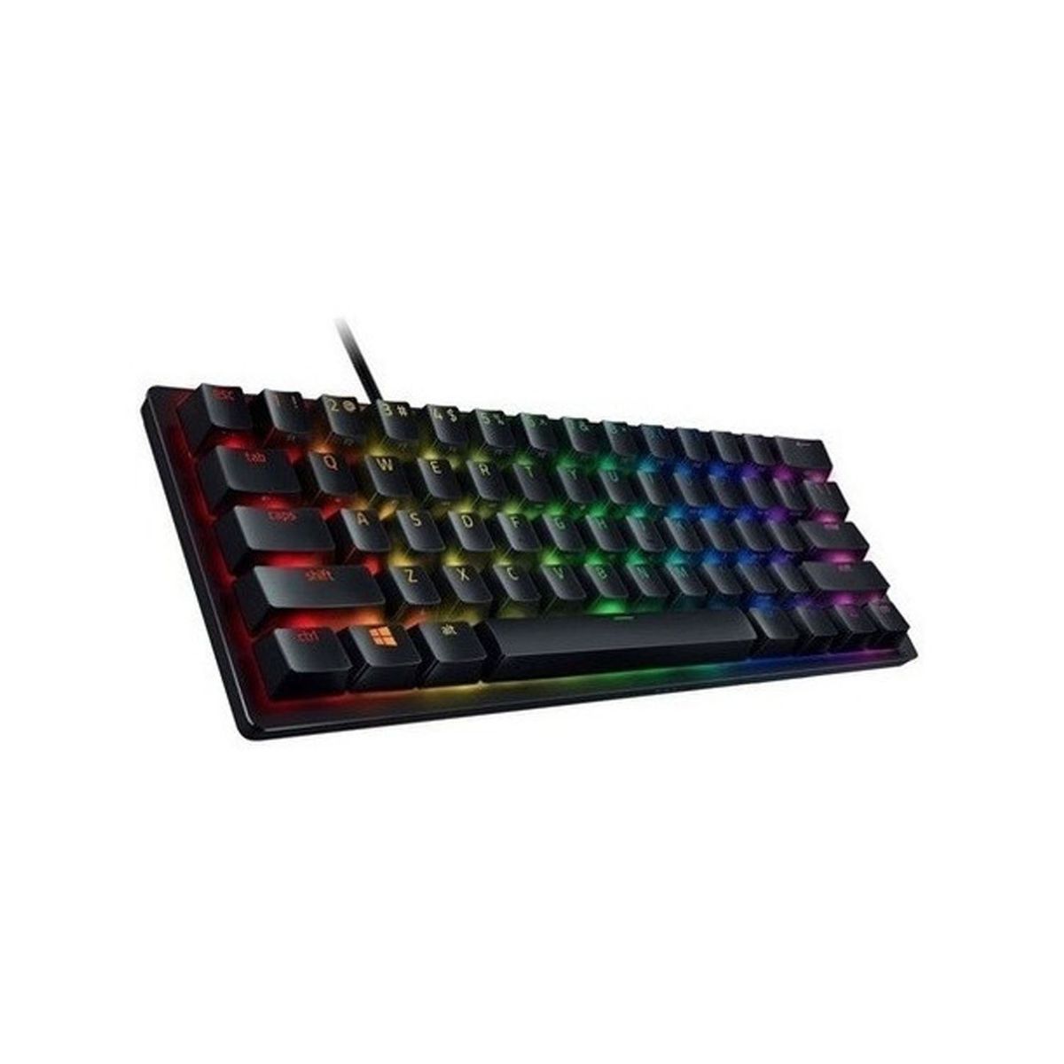 RAZER - Teclado Mecanico Razer Huntsman Mini Black Español Sw Purple