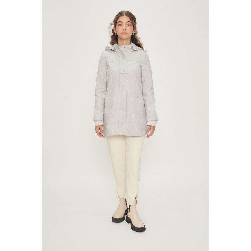 IO - Chaqueton Gris Mujer Io