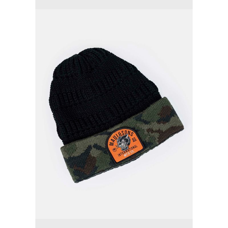 MAUI AND SONS - Gorro Mfg Co Hombre Negro Maui And Sons
