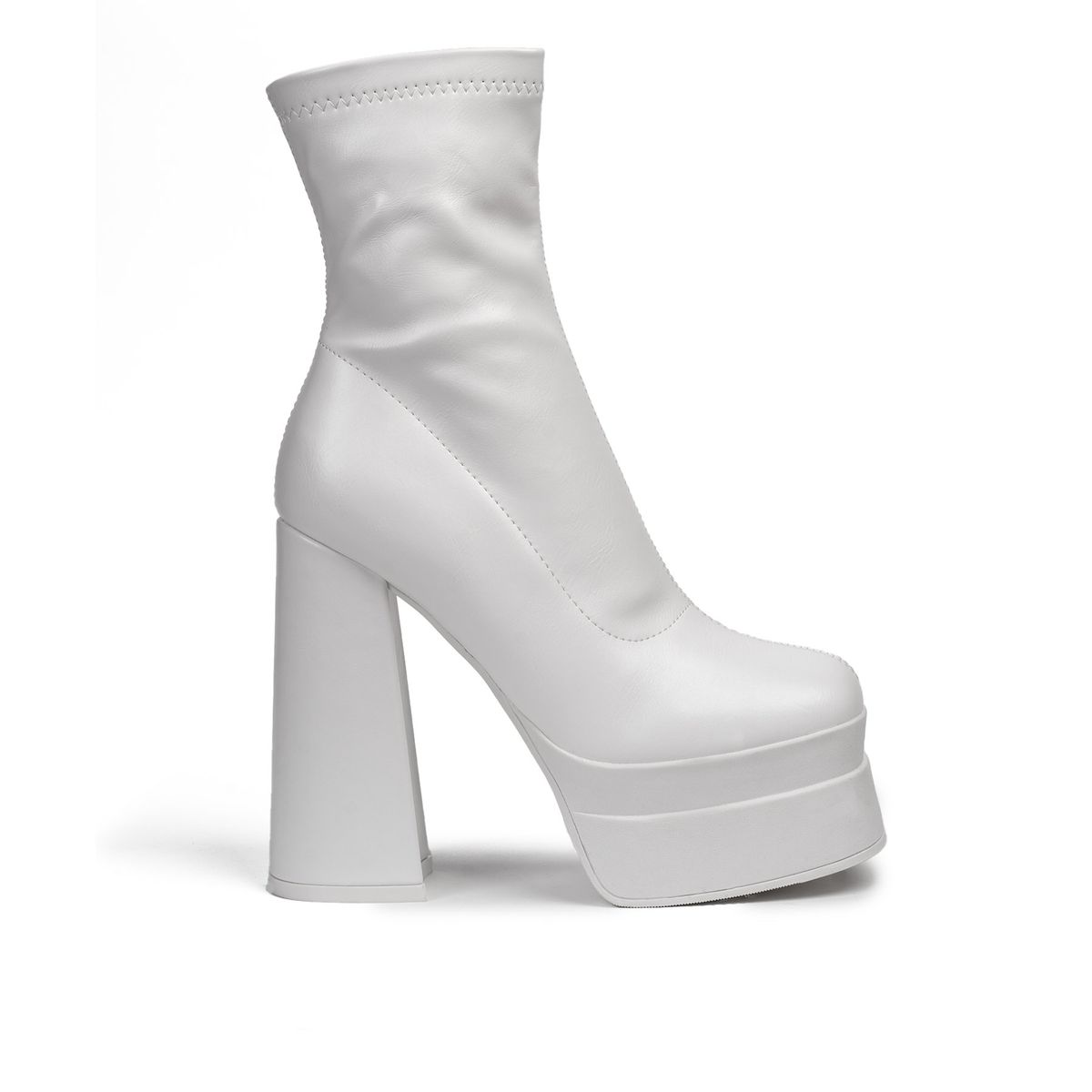 APOSTOL - Botín Mujer Blanco Dominique Apóstol