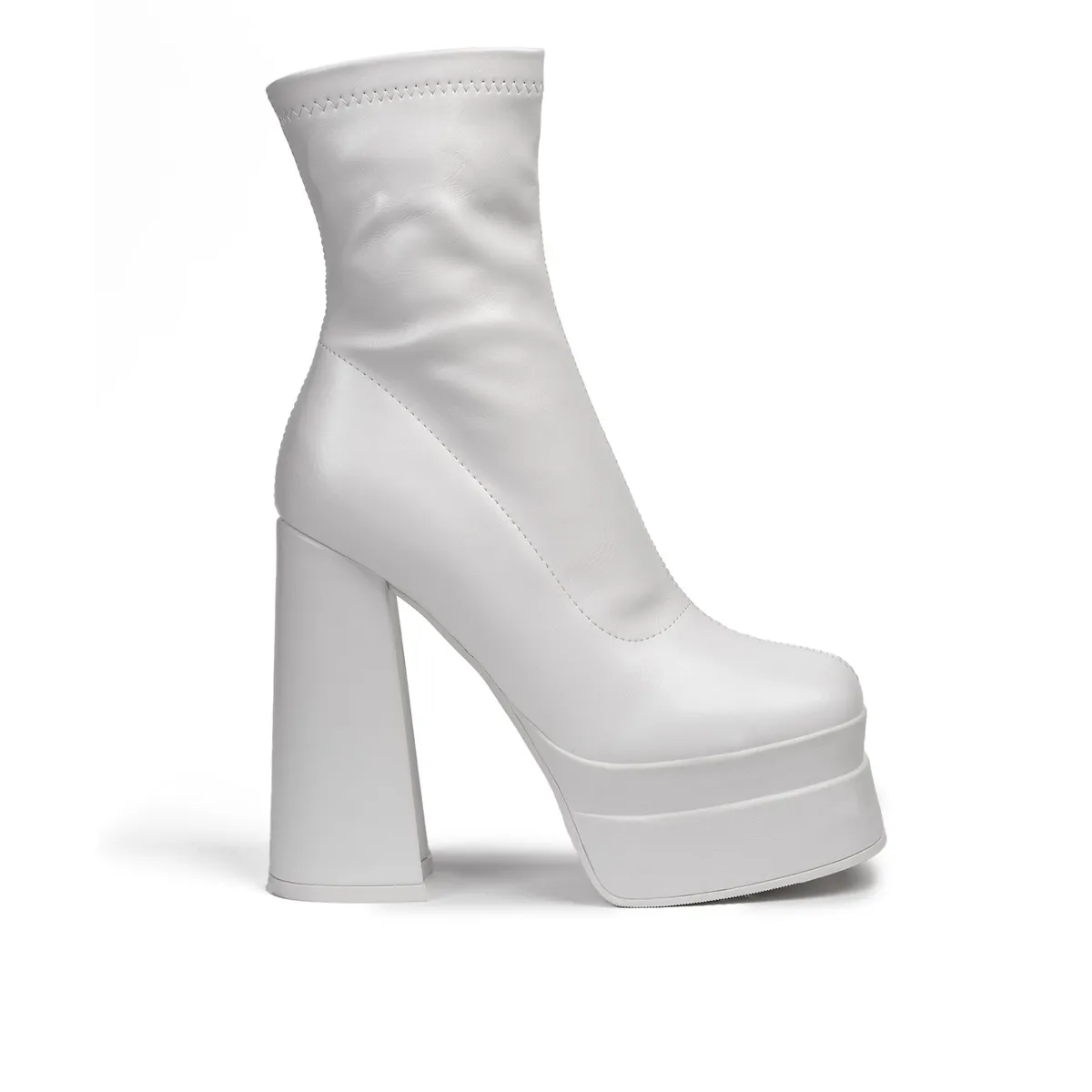 APOSTOL - Botín Mujer Blanco Dominique Apóstol