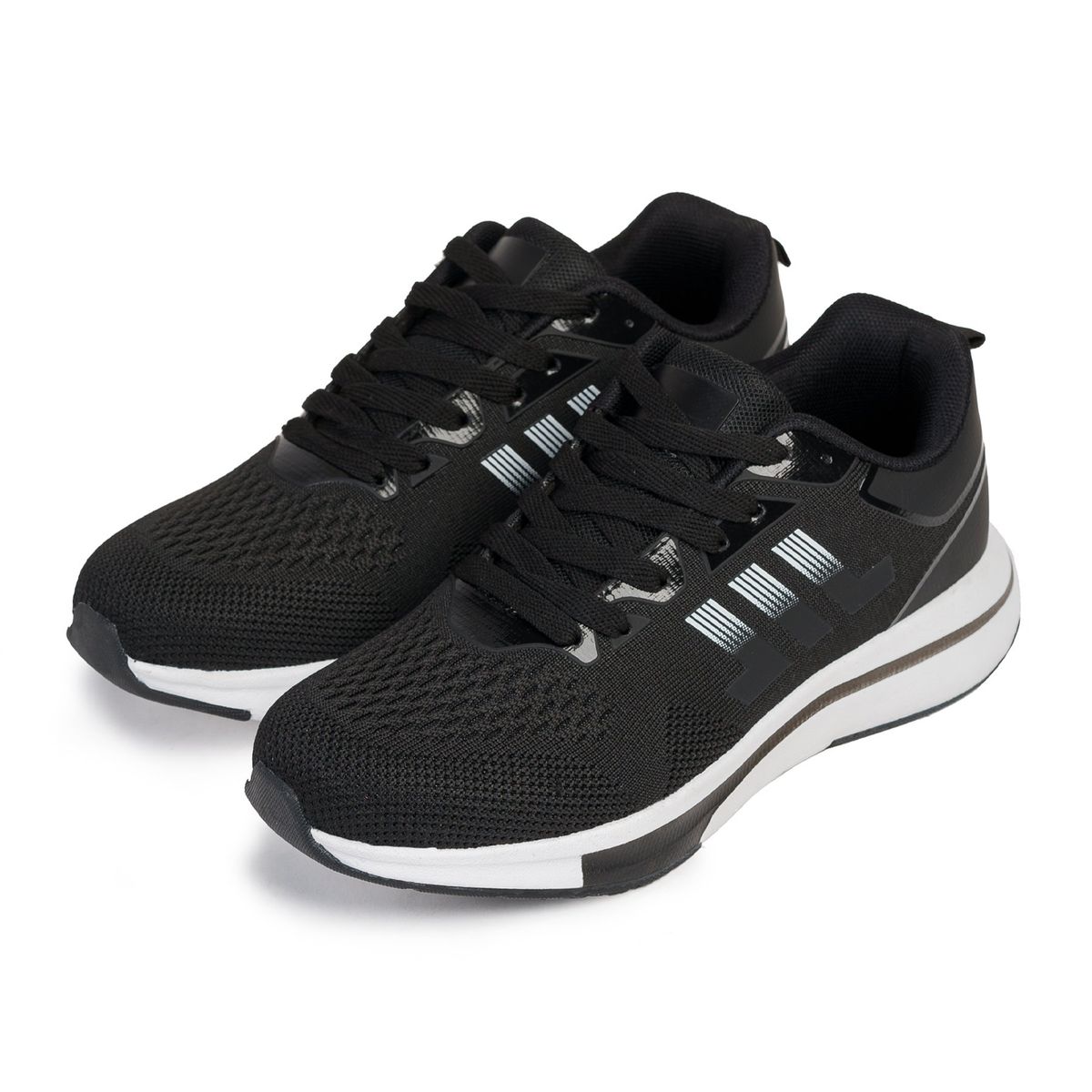 APOSTOL - Zapatilla Mujer Negro Blanco Claude Apóstol