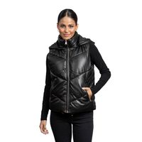 Chaqueta de Ecocuero Mujer Negro