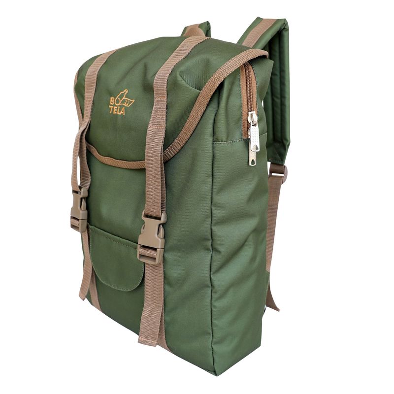 BOTELA - Mochila Notebook Curva 13 - 156 pulgadas Sustentable Verde Botela
