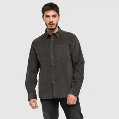 BUBBA - Corderoy Shirt Green Black