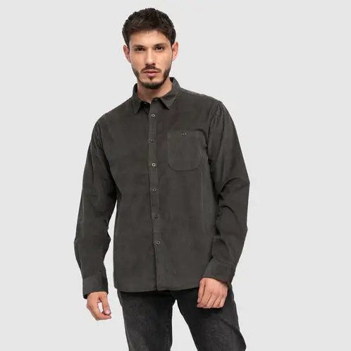 BUBBA - Corderoy Shirt Green Black