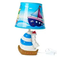 CHINITOWN - Lámpara Cerámica Barco Azul