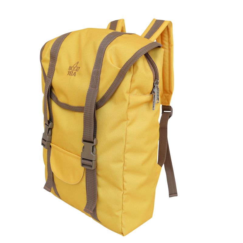 BOTELA - Mochila Notebook Curva 13 - 156 pulgadas Sustentable Amarilla Botela
