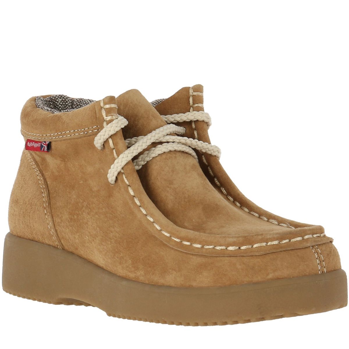 HUSH PUPPIES - Botin Cuero Niño Sioux Café HUSH PUPPIES