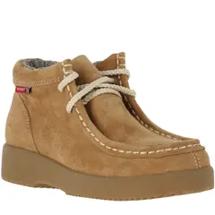 HUSH PUPPIES - Botin Cuero Niño Sioux Café
