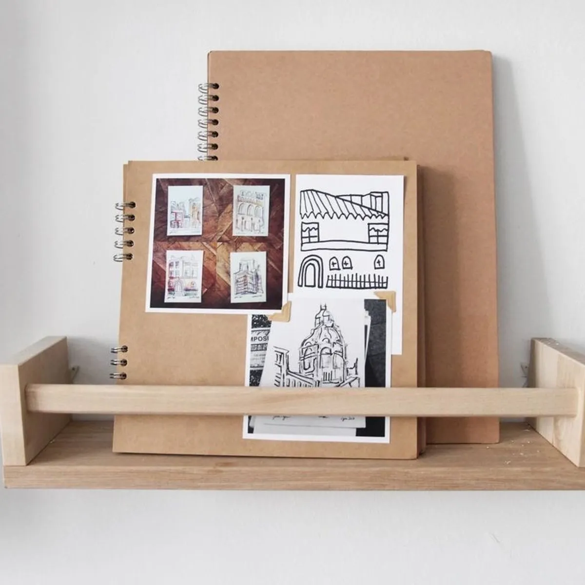 GENERICO - Repisa Flotante Baranda 50cm