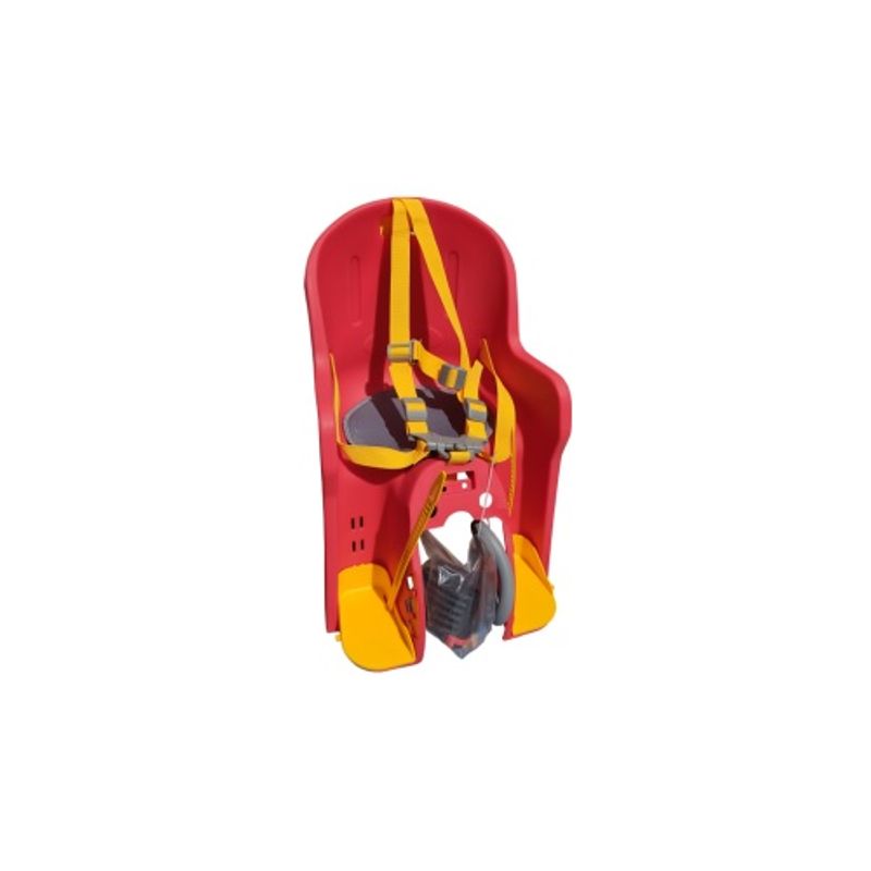 GENERICO - Silla Frontal De Bicicletas Para Niños Roja