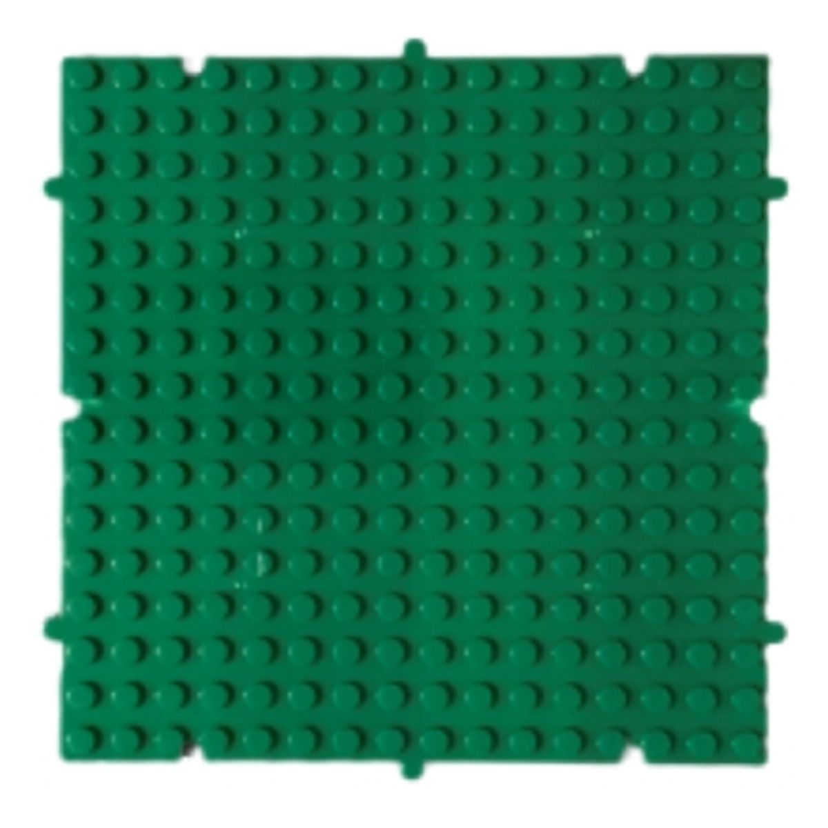 GENERICO - 3 Placa Base Compatible Con Lego 13 Cms 16 X 16 Puntos Verde