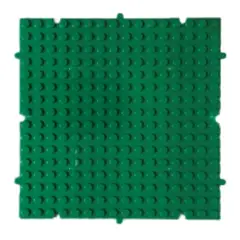 GENERICO - 3 Placa Base Compatible Con Lego 13 Cms 16 X 16 Puntos Verde