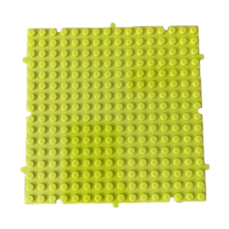 GENERICO - Placa Base Compatible Lego 13 Cm 16 x 16 Puntos Verde Manza