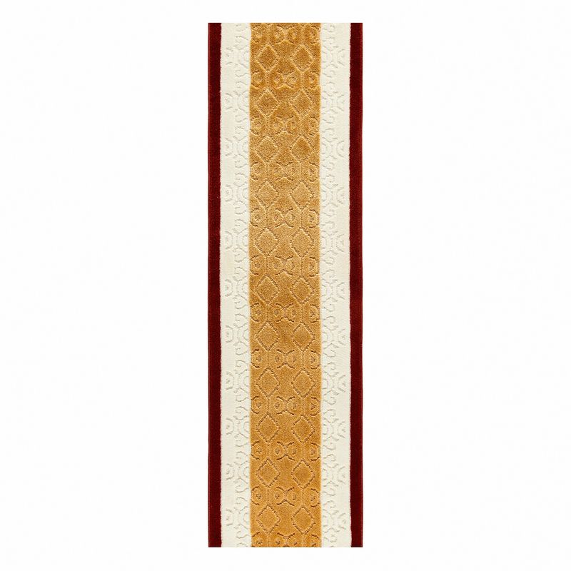 MROTTO - Alfombra Pasillo CAFE 66 cm x 5 metros ANTIDESLIZANTE Sin Overlock