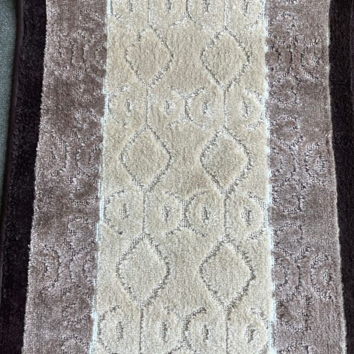 MROTTO - Alfombra Pasillo CAFE 67 cm x 5 metros ANTIDESLIZANTE Sin Overlock