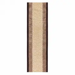 MROTTO - Alfombra Pasillo CAFE 67 cm x 4 metros ANTIDESLIZANTE Sin Overlock