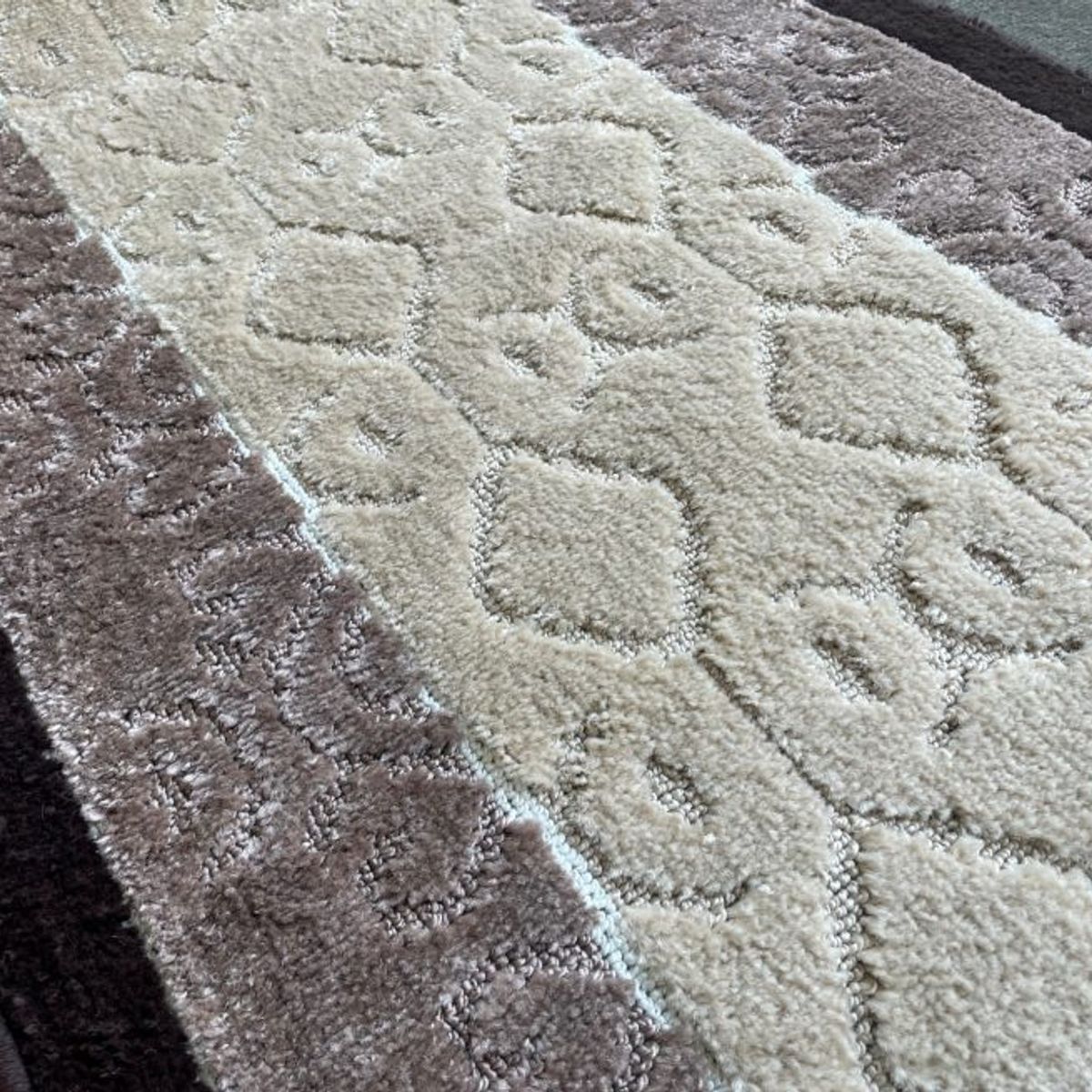 MROTTO - Alfombra Pasillo CAFE 67 cm x 4 metros ANTIDESLIZANTE Sin Overlock