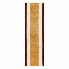 MROTTO - Alfombra Pasillo Marron 67 cm x 4 metros ANTIDESLIZANTE Sin Overlock