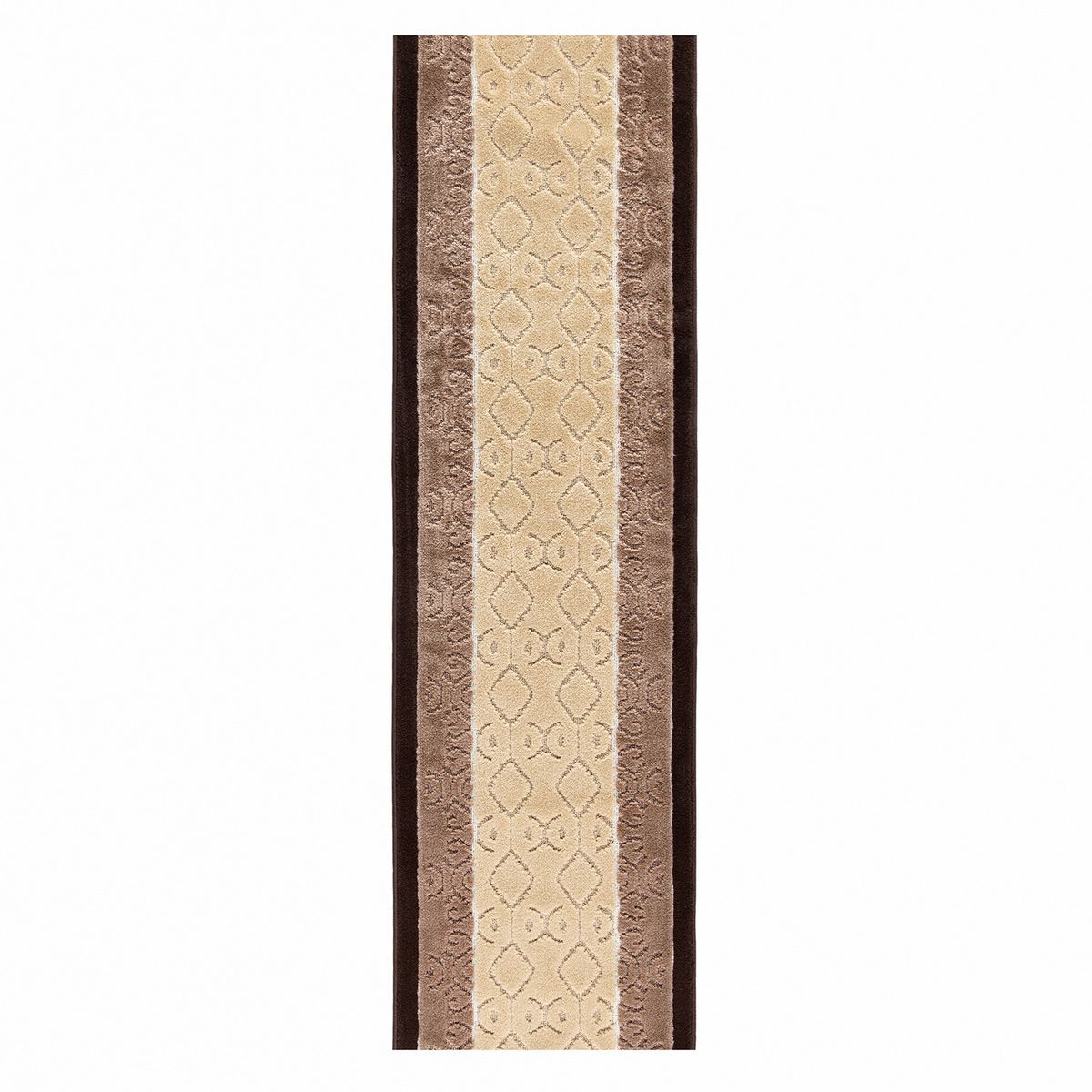 MROTTO - Alfombra Pasillo CAFE 67 cm x 10 metros ANTIDESLIZANTE Sin Overlock