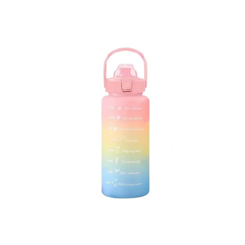 OEM - Pack 2 Botellas Agua Motivacionales De 2 Litros Y 900 M