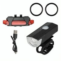 Set Luces Bicicleta Delantera Y Trasera Recargable Por Usb