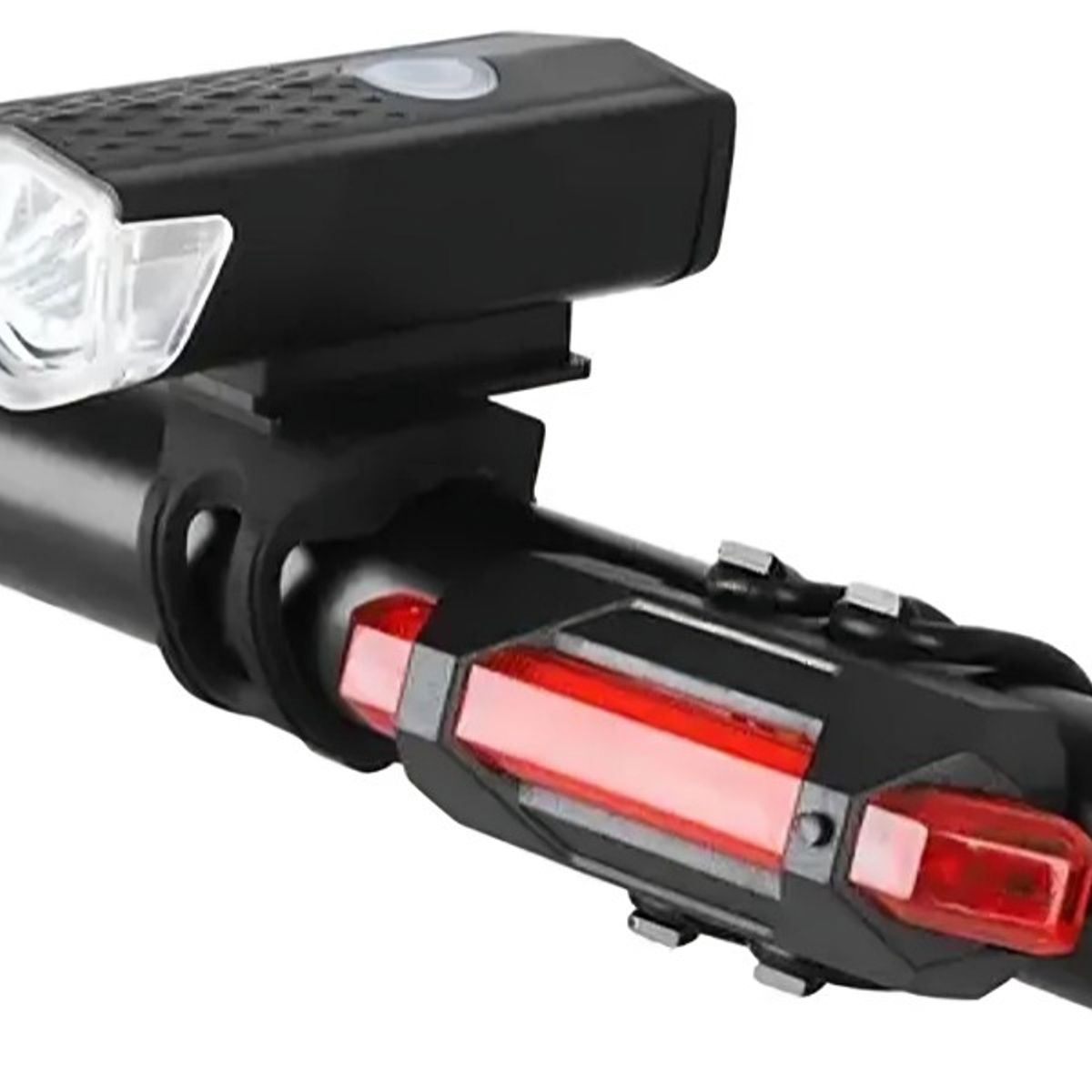 OEM - Set Luces Bicicleta Delantera Y Trasera Recargable Por Usb