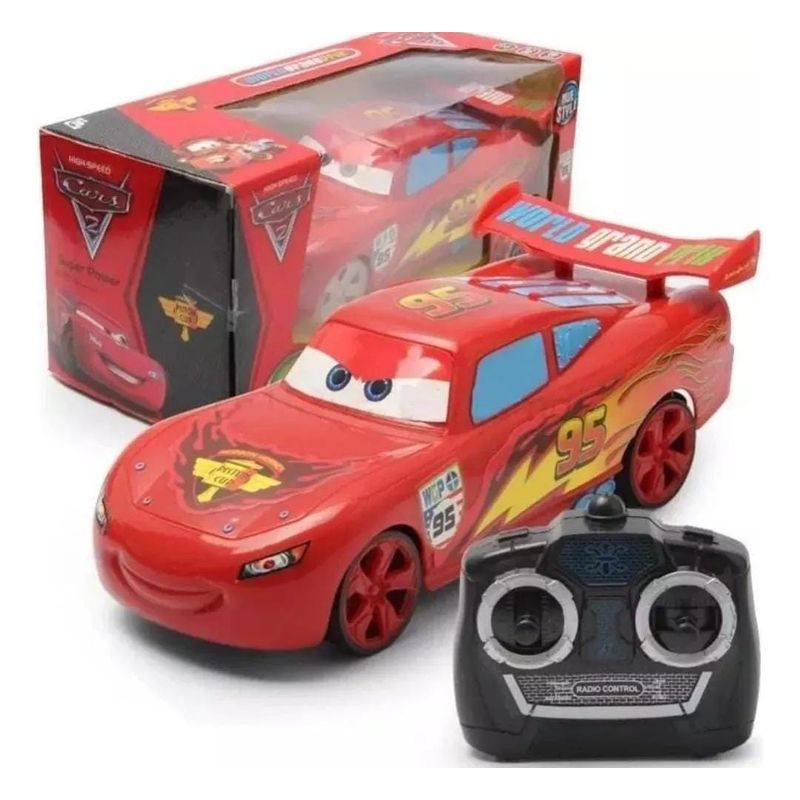 GENERICO - Juguete Auto Control Remoto Rayo Mcqueen Cars