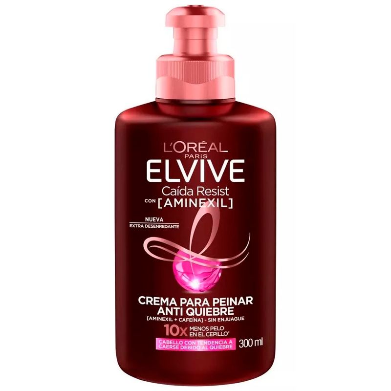 ELVIVE - Crema Para Peinar Caida Resist Aminexil 300ml Elvive