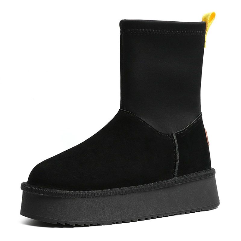 EVERSO - Botin De Nieve Termico Forrado Plataforma Resistente