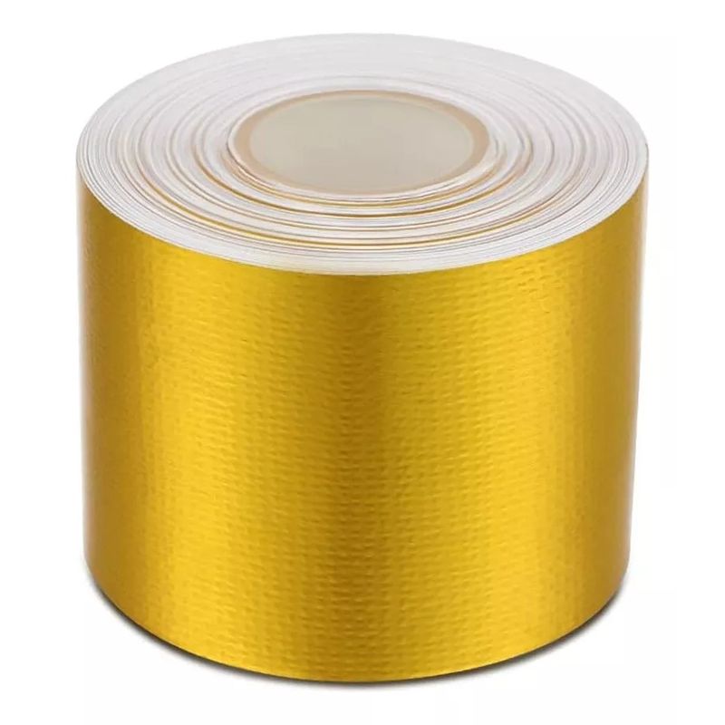 KUANGYE - Cinta Termica Induccion Aislante Dorada Alta Temperatura 5cm X 10m